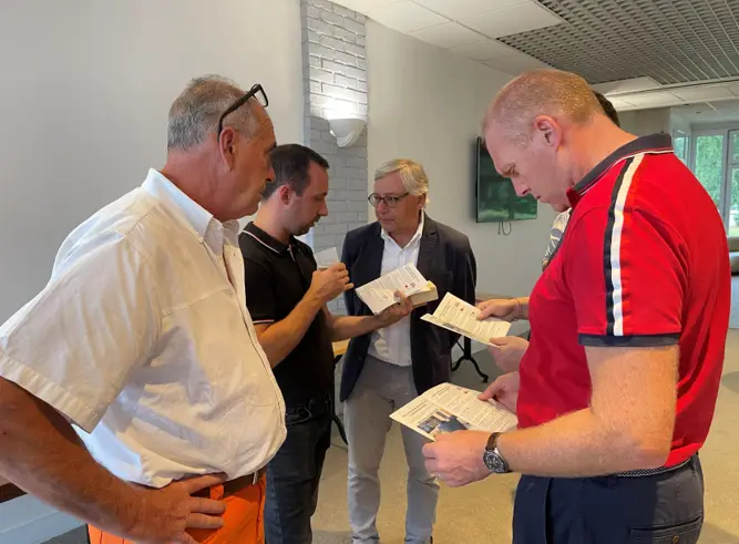 Les collaborateurs du programme CopernIIc soutiennent kWh suspendu